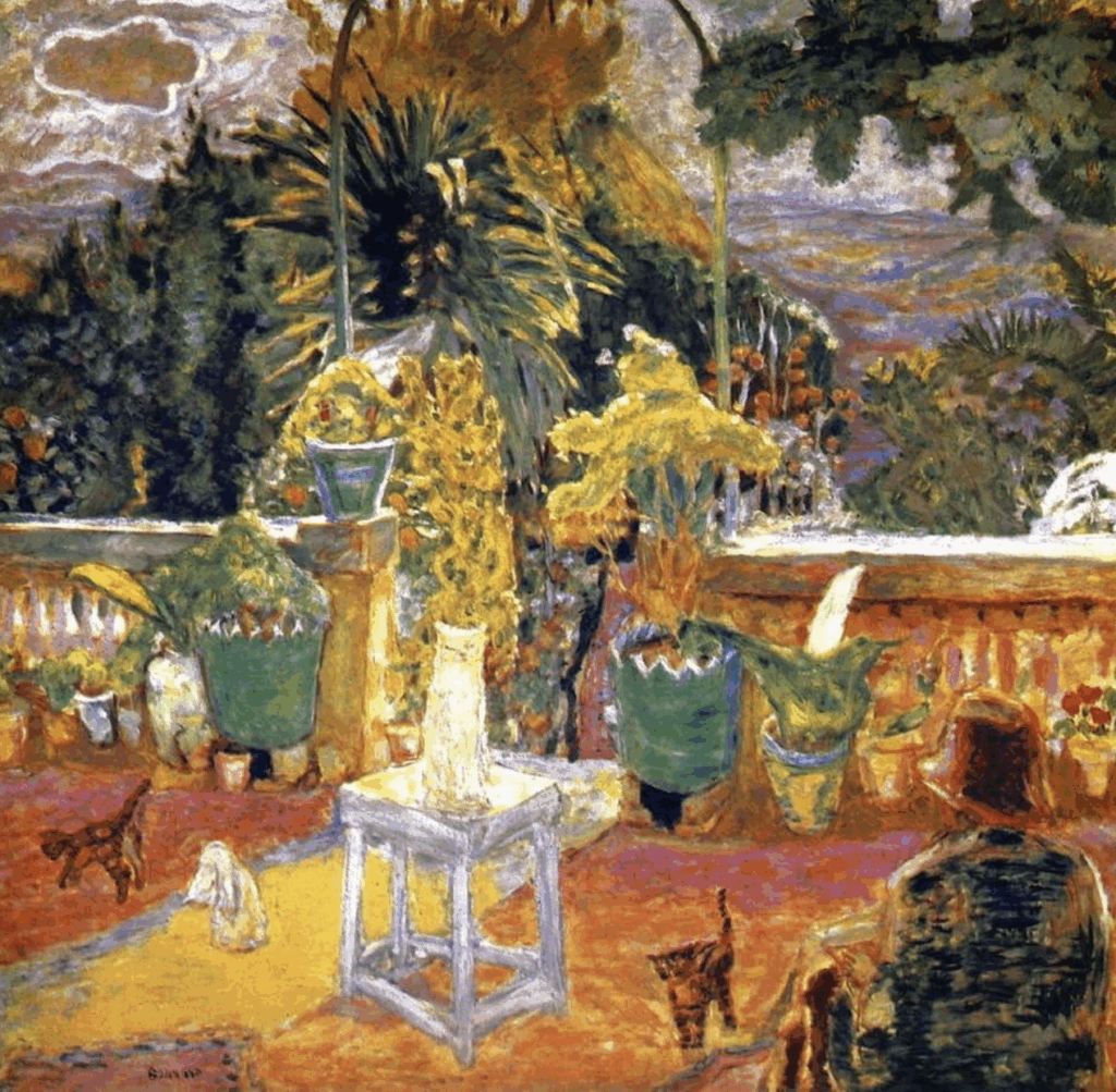Bonnard-Relaxing in the Garden