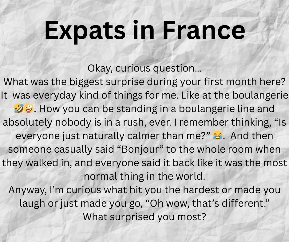 Okay, curious question… What was the biggest surprise