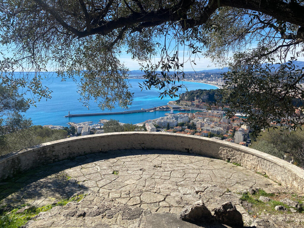Mont Alban View to Nice