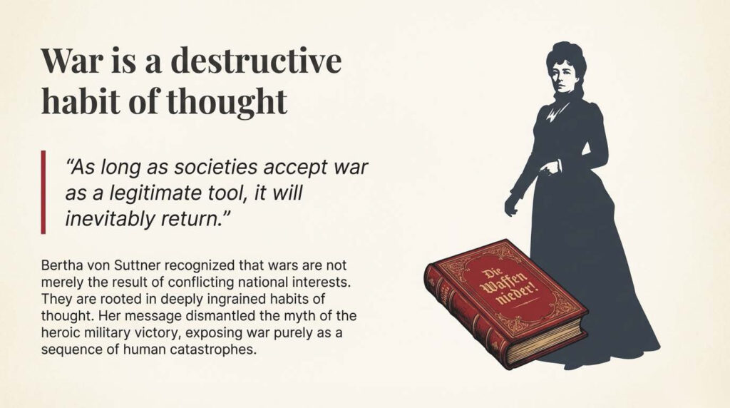 Bertha von Suttner - Die Waffen Nieder - Defeating the Logic of War