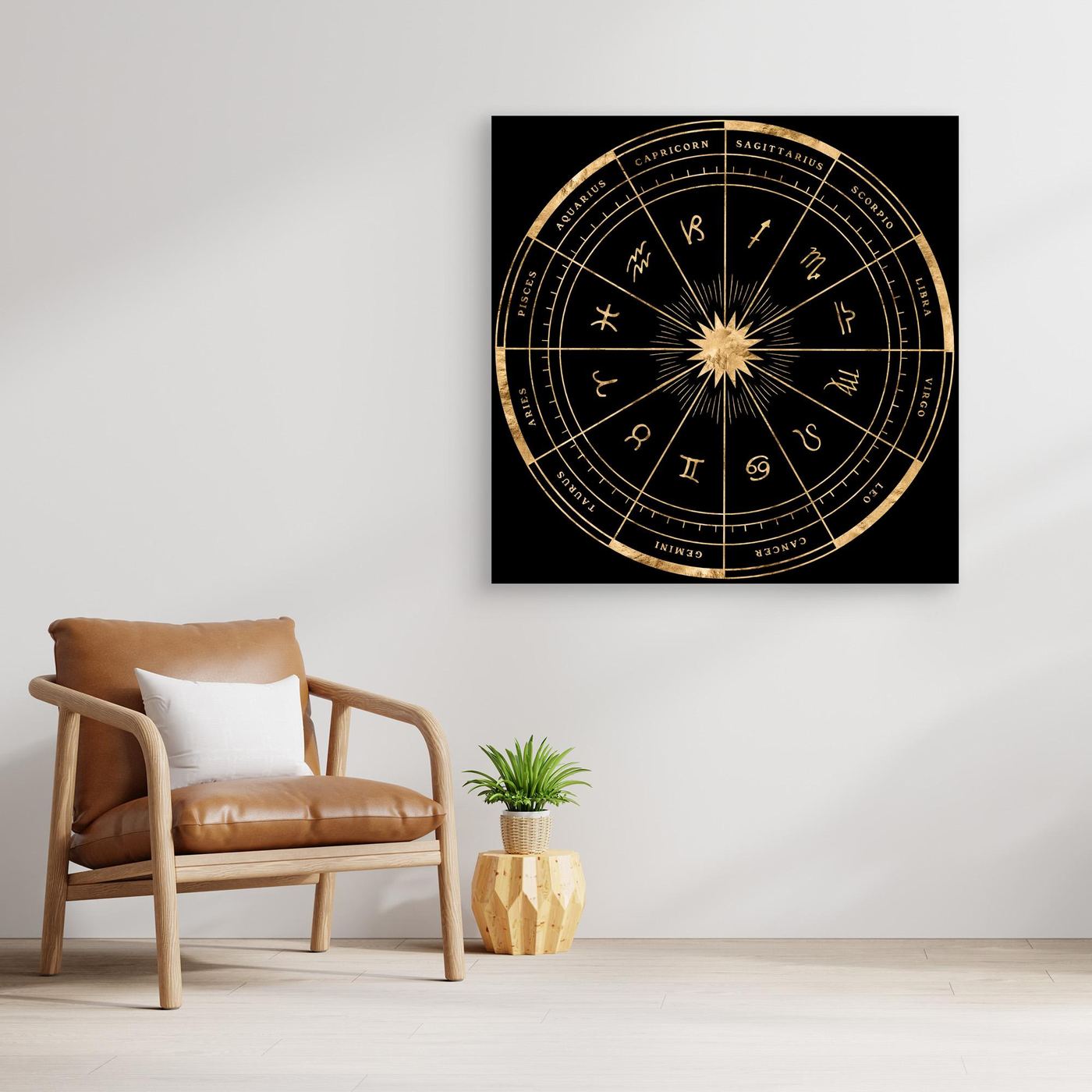 Astro Zodiac Wheel