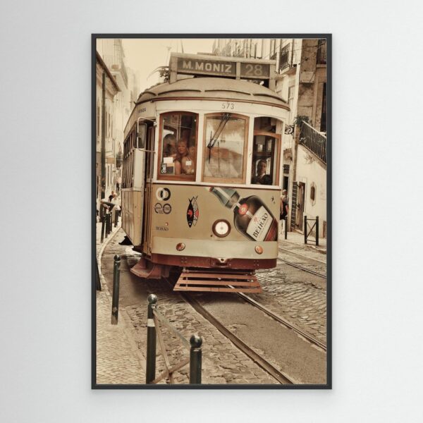 The Lisbon tram (Elétricos) is an iconic mode of transportation that has been running on electricity through the narrow, steep streets of the Old Town since 1901