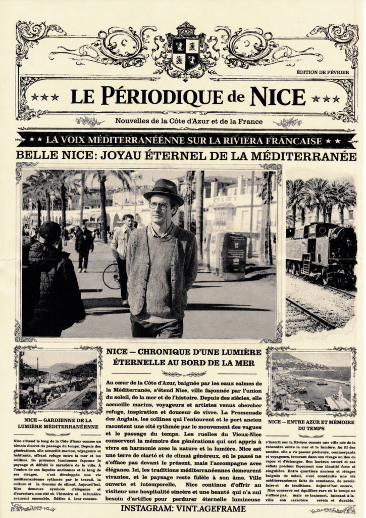 Klaus Kampe in Nizza