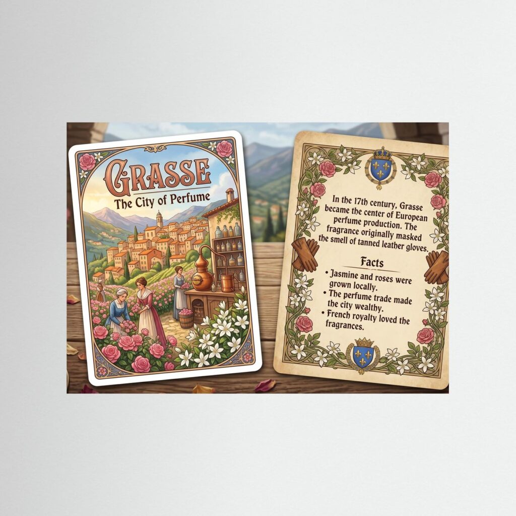 Spielkarte aus dem Spiel "Provence & Côte d'Azur Historica"